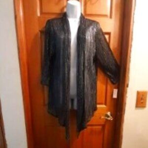 Sheer, dressy, cardigan
